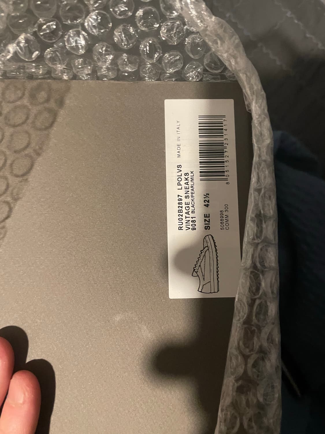 릭오웬스 릭반스 빈티지 스니커즈 OG 상품이미지2