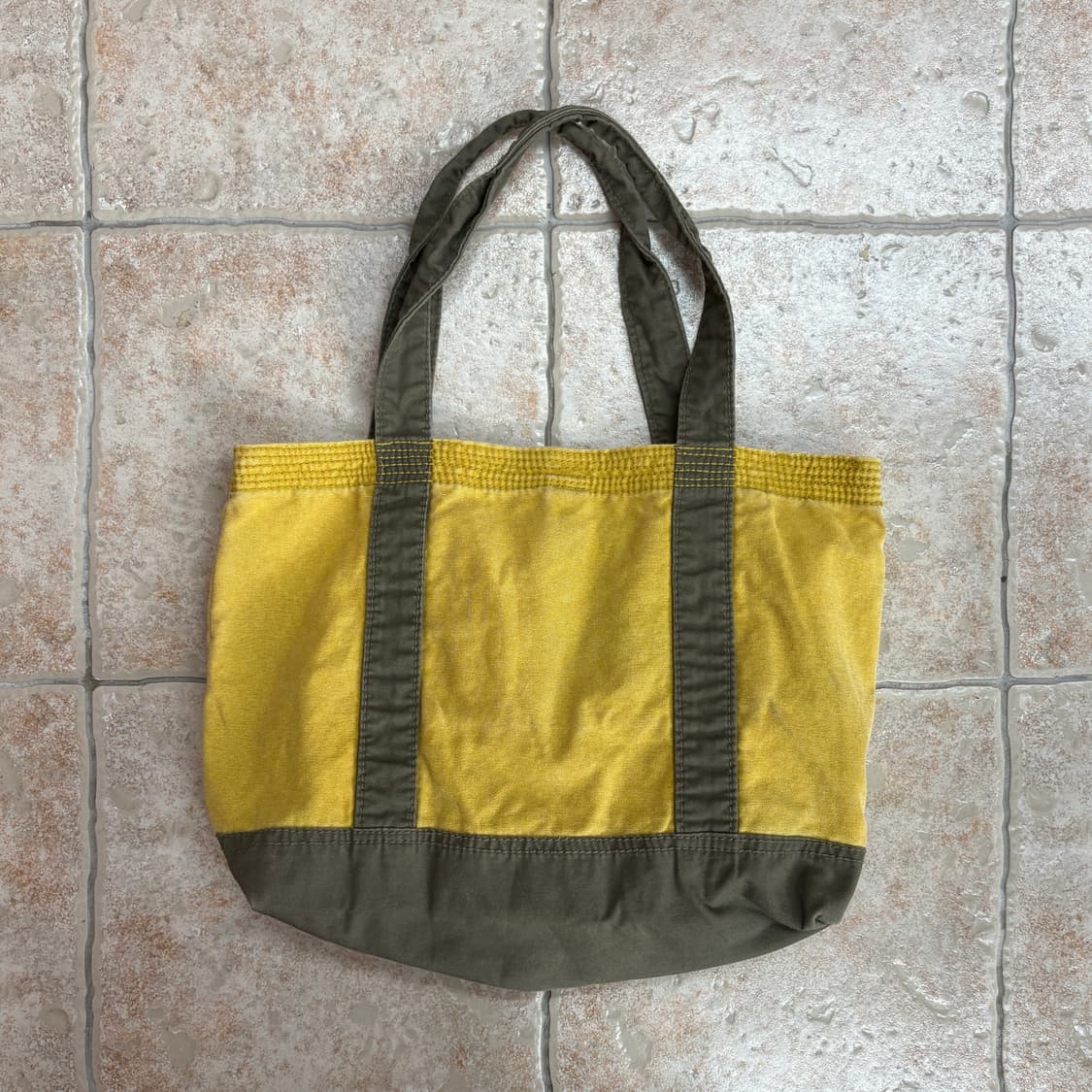 Sunny clouds two-tone tote bag 상품이미지2