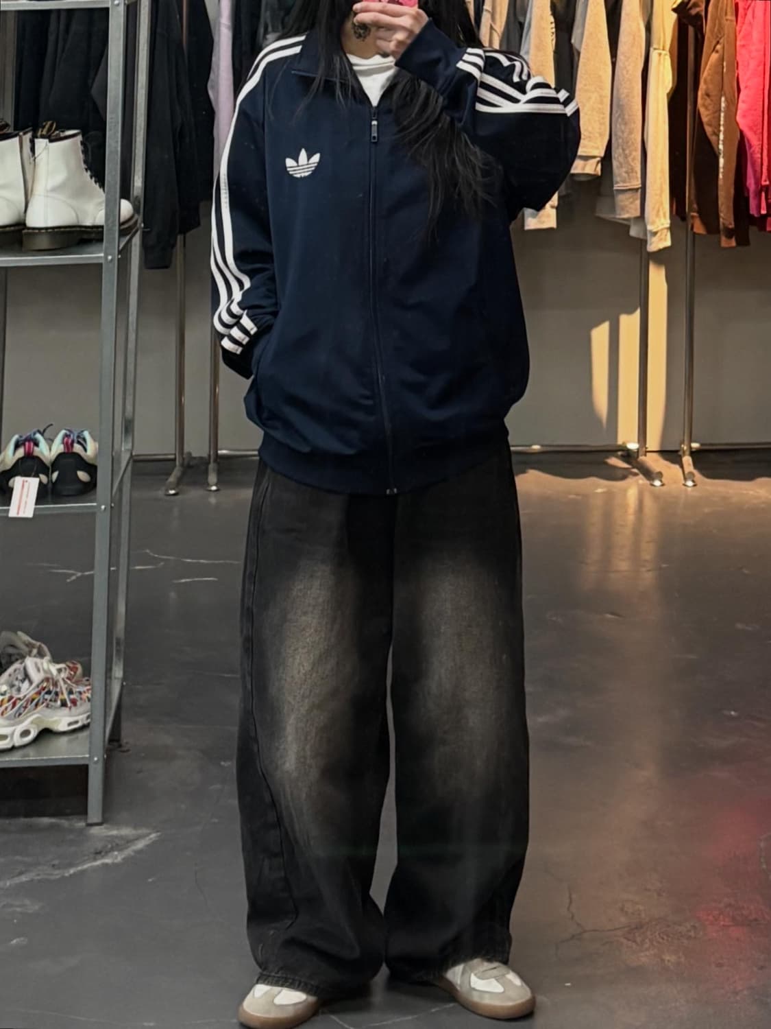 아디다스 파이어버드 네이비 트랙탑 져지 A3495 상품이미지1