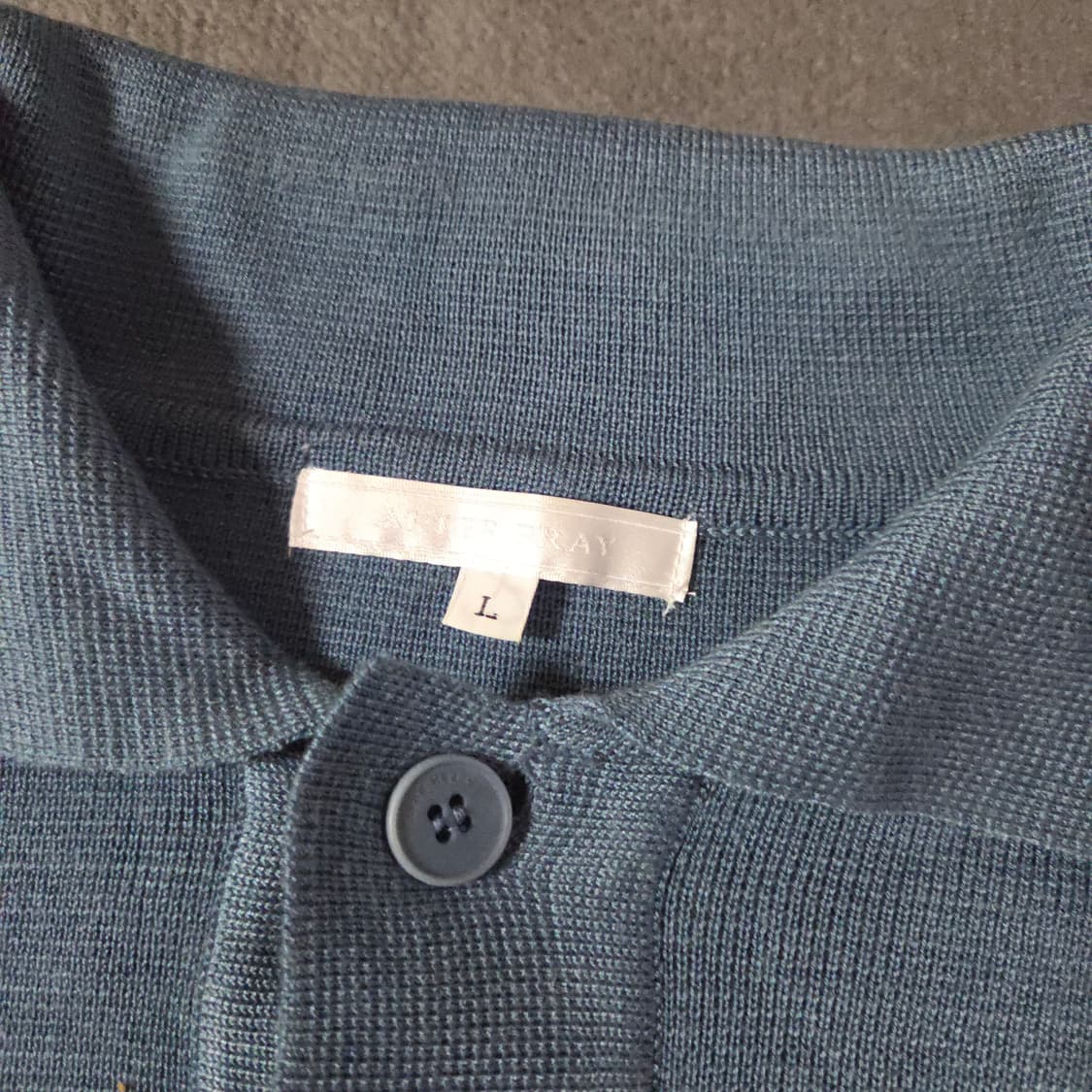 애프터프레이 밀라노 니트 카라티 L 스카이 상품이미지5