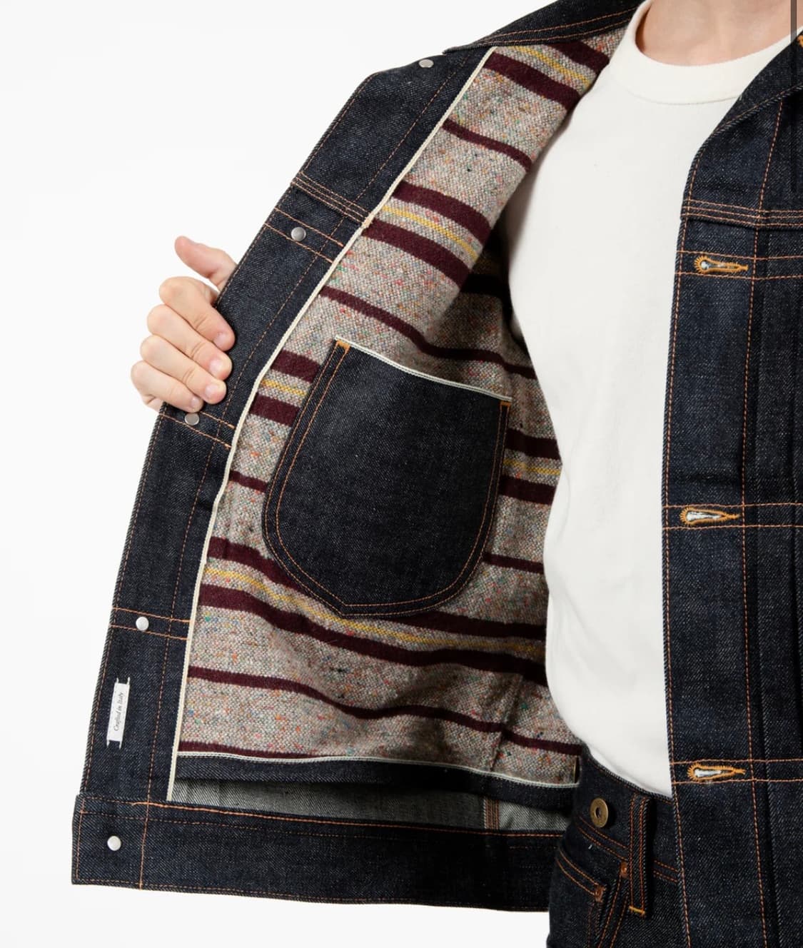 Lee 101 15oz 셀비지  cowboy jacket lined 상품이미지4