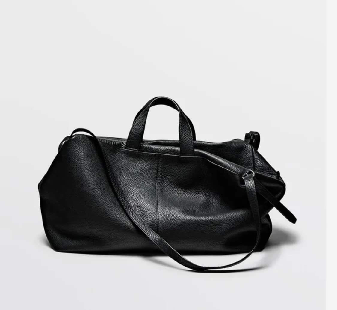 마시모두띠 레더 더플백 상품이미지1