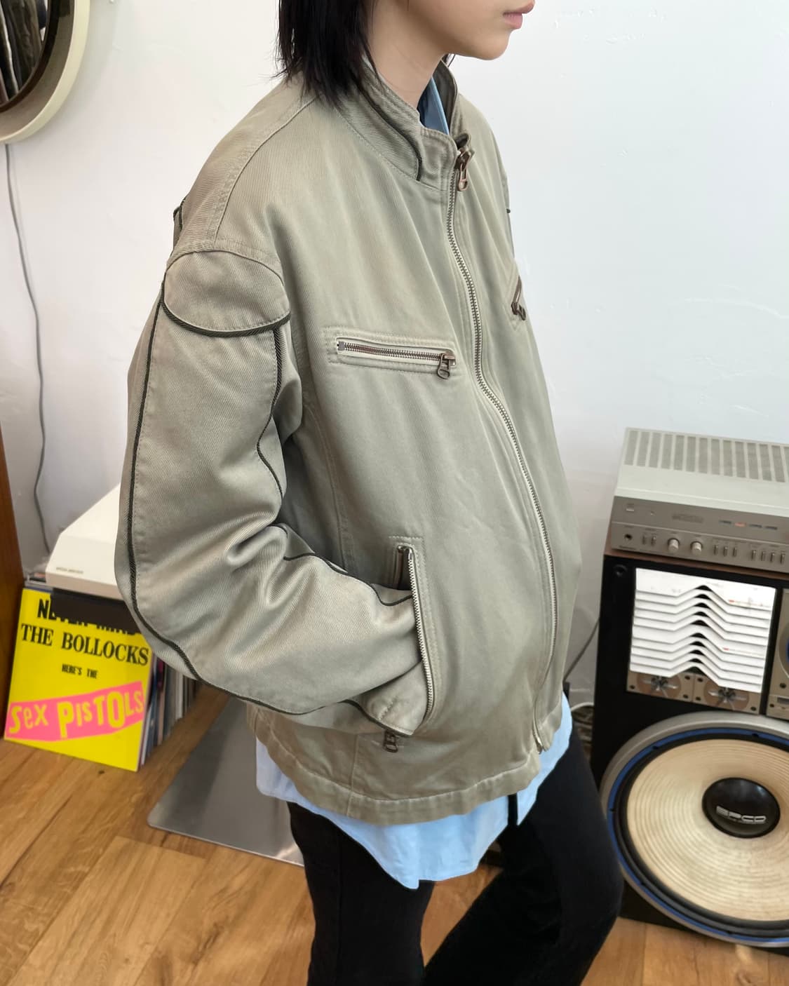 [52] 휴고보스 코튼 라이더 자켓 상품이미지4