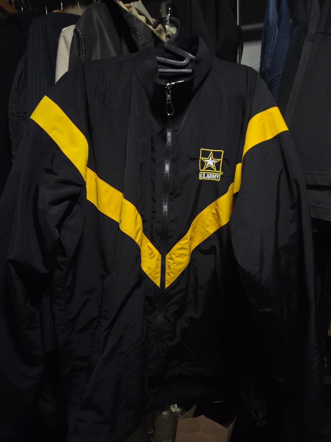 US ARMY 미 육군 APFU 바람막이 M/L 상품이미지1
