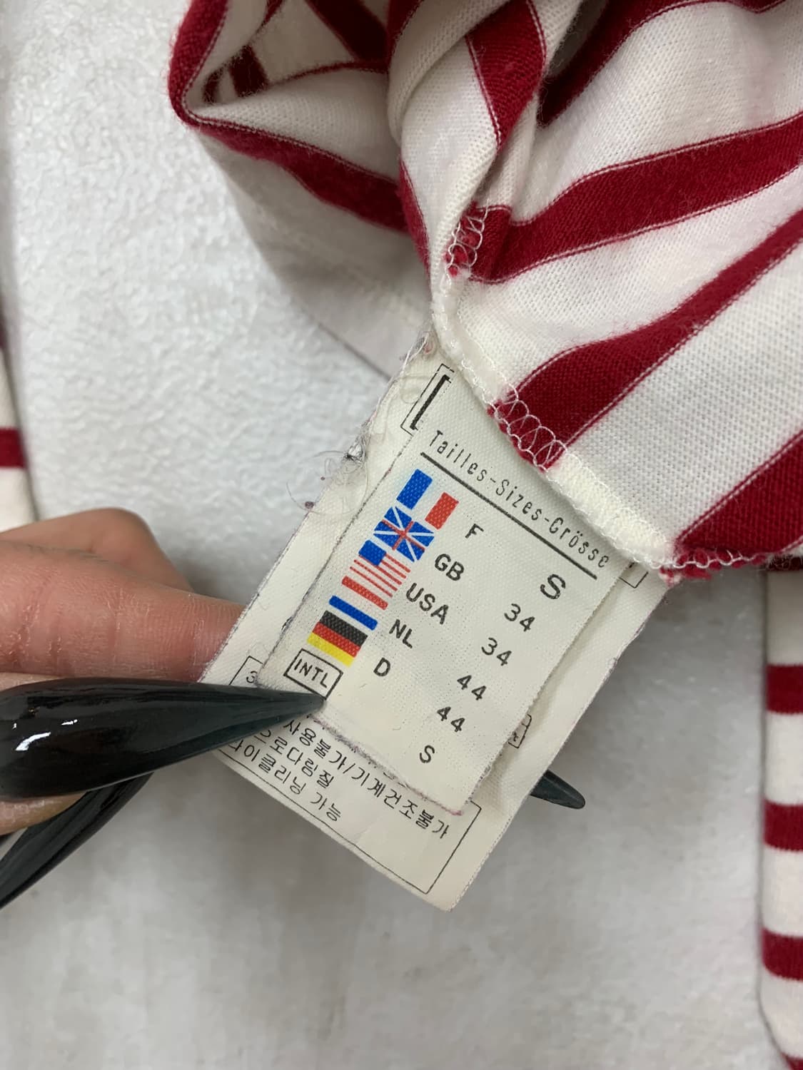 세인트 제임스 스트라이프 긴팔 티셔츠 #245 상품이미지4