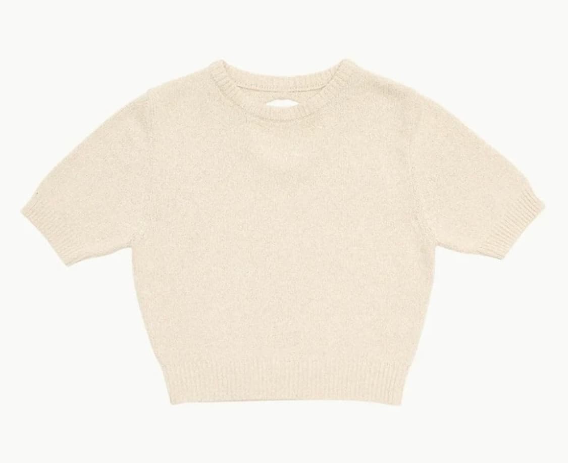 아모멘토 컷아웃 풀오버 니트 상품이미지1