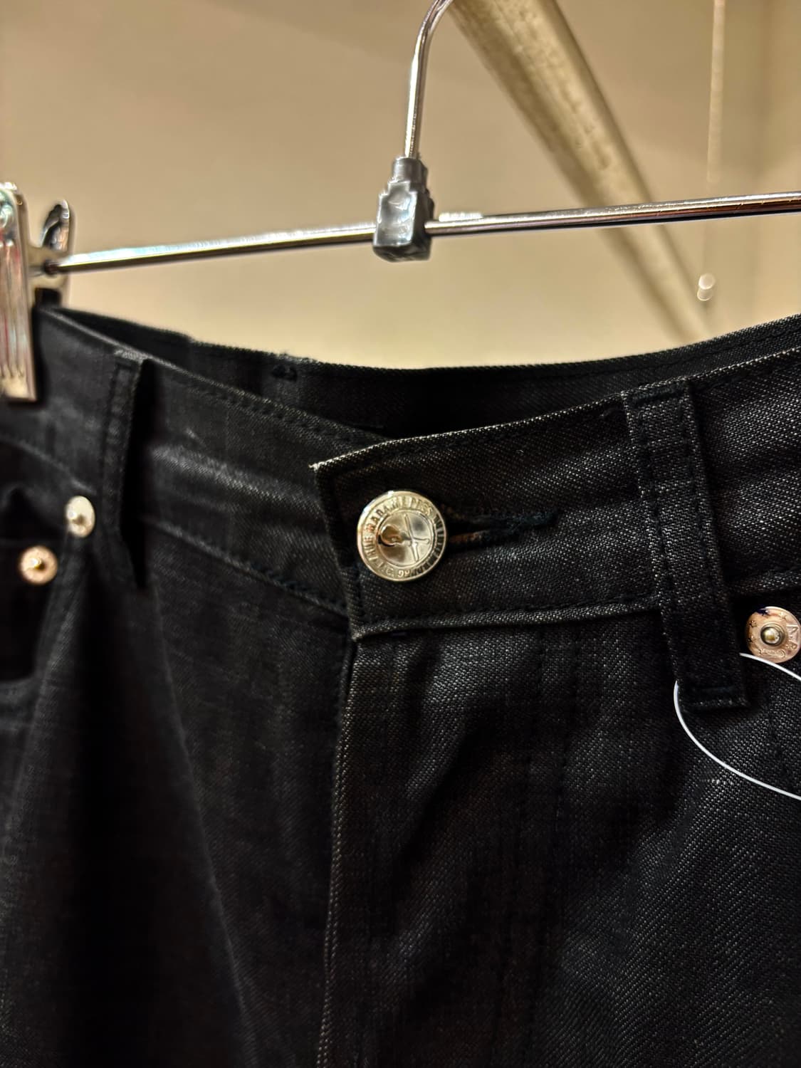 A.P.C 블랙데님 팬츠 상품이미지2