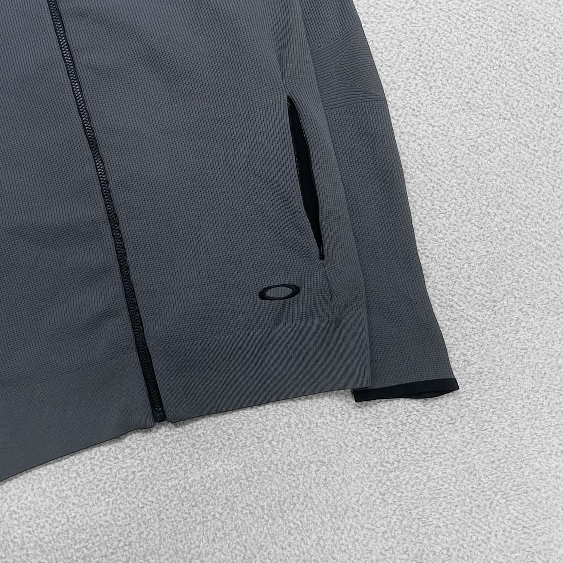 오클리 Oakley 와플 후드집업 그레이 상품이미지3