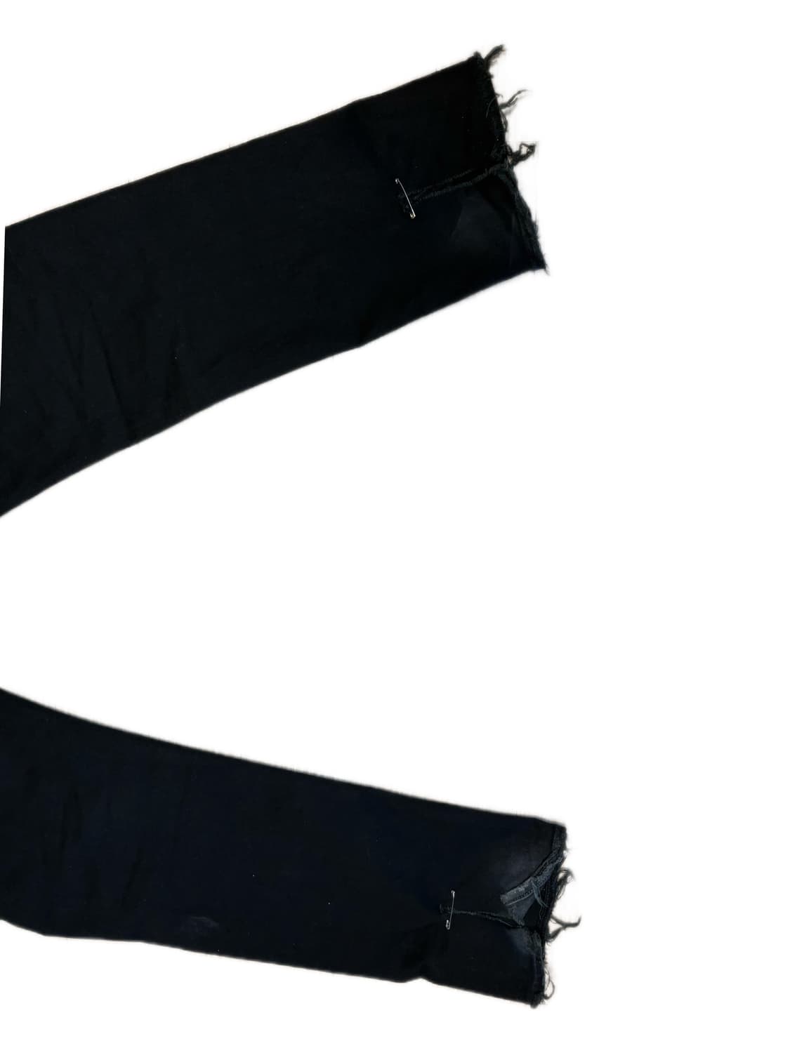 levis 505 W34 L32 부츠컷 데미지 커스텀 상품이미지3