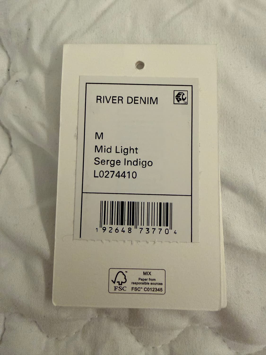 띠어리 데님 트러커 블루 상품이미지7