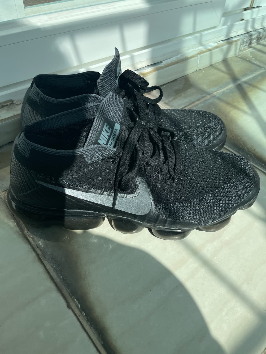 나이키 에어 플라이니트 베이퍼맥스 블랙 다크그레이265 상품이미지1