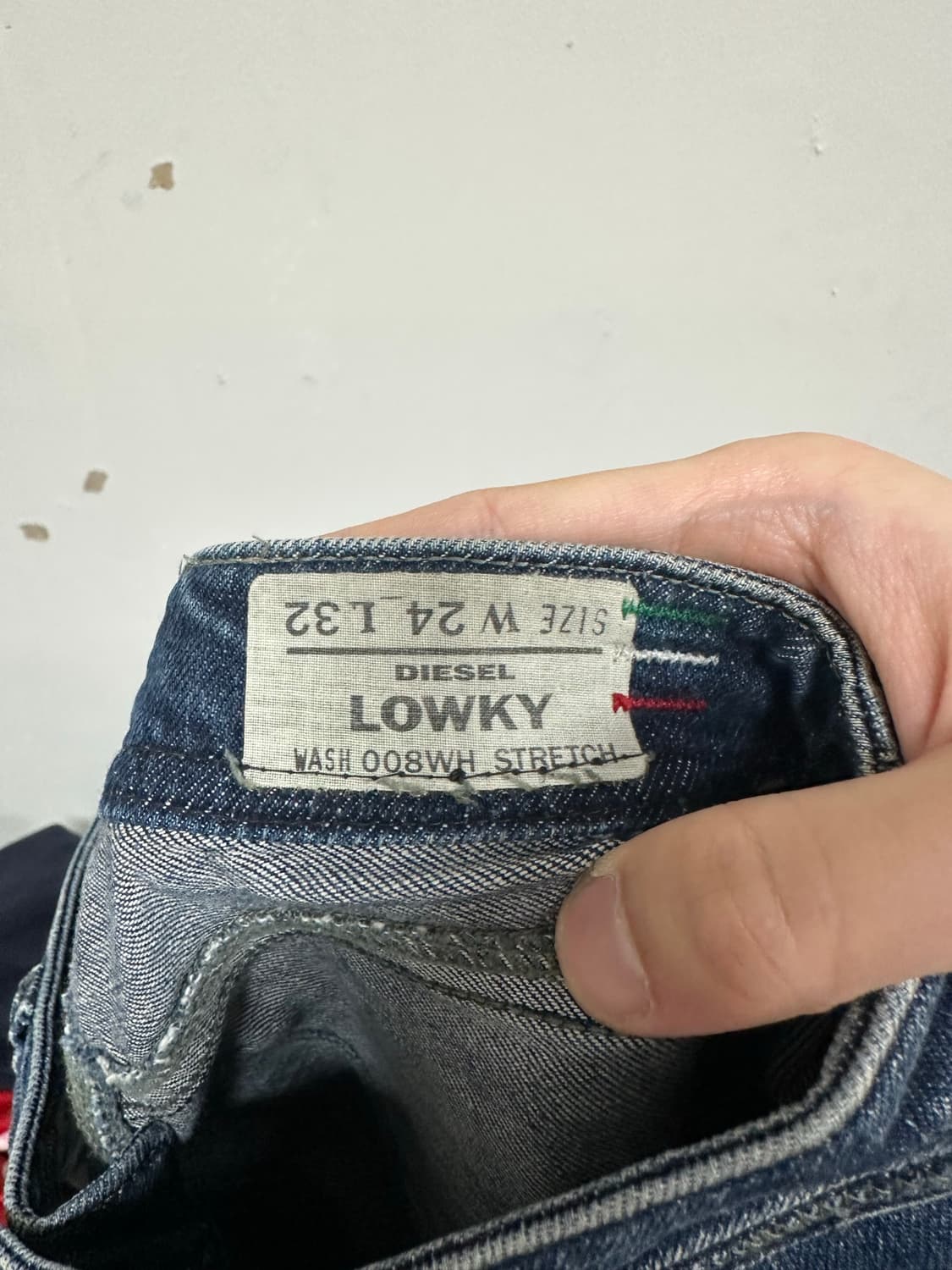 디젤 LOWKY 008WH STRETCH 데님팬츠 상품이미지5