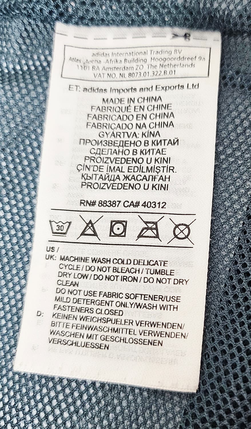 (110~115)2XL☆초대장급☆아디다스 레알마드리드[블루그레이]바람막이 상품이미지3