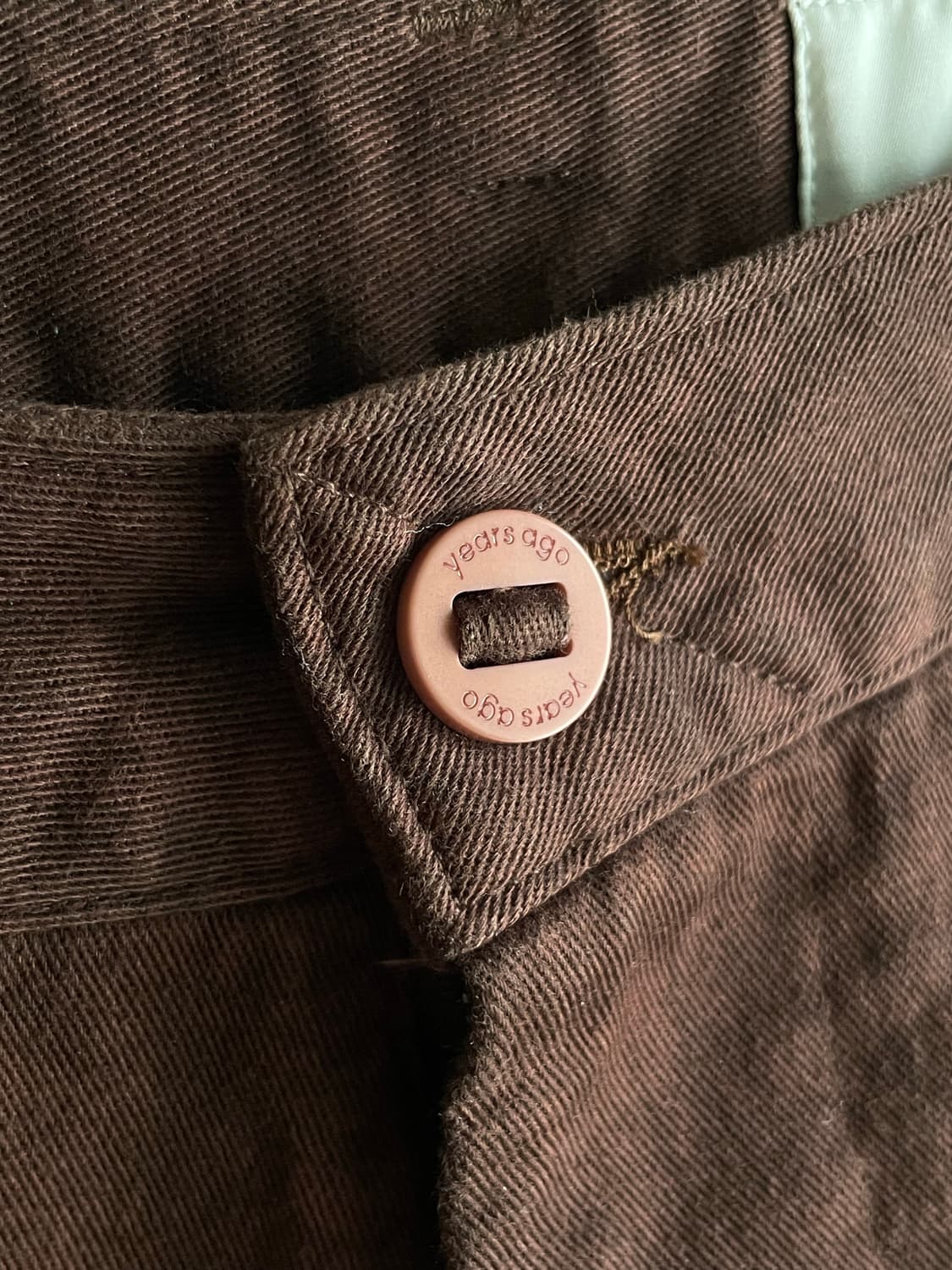 이얼즈어고 Y950 브라운데님 팬츠 2사이즈 상품이미지3