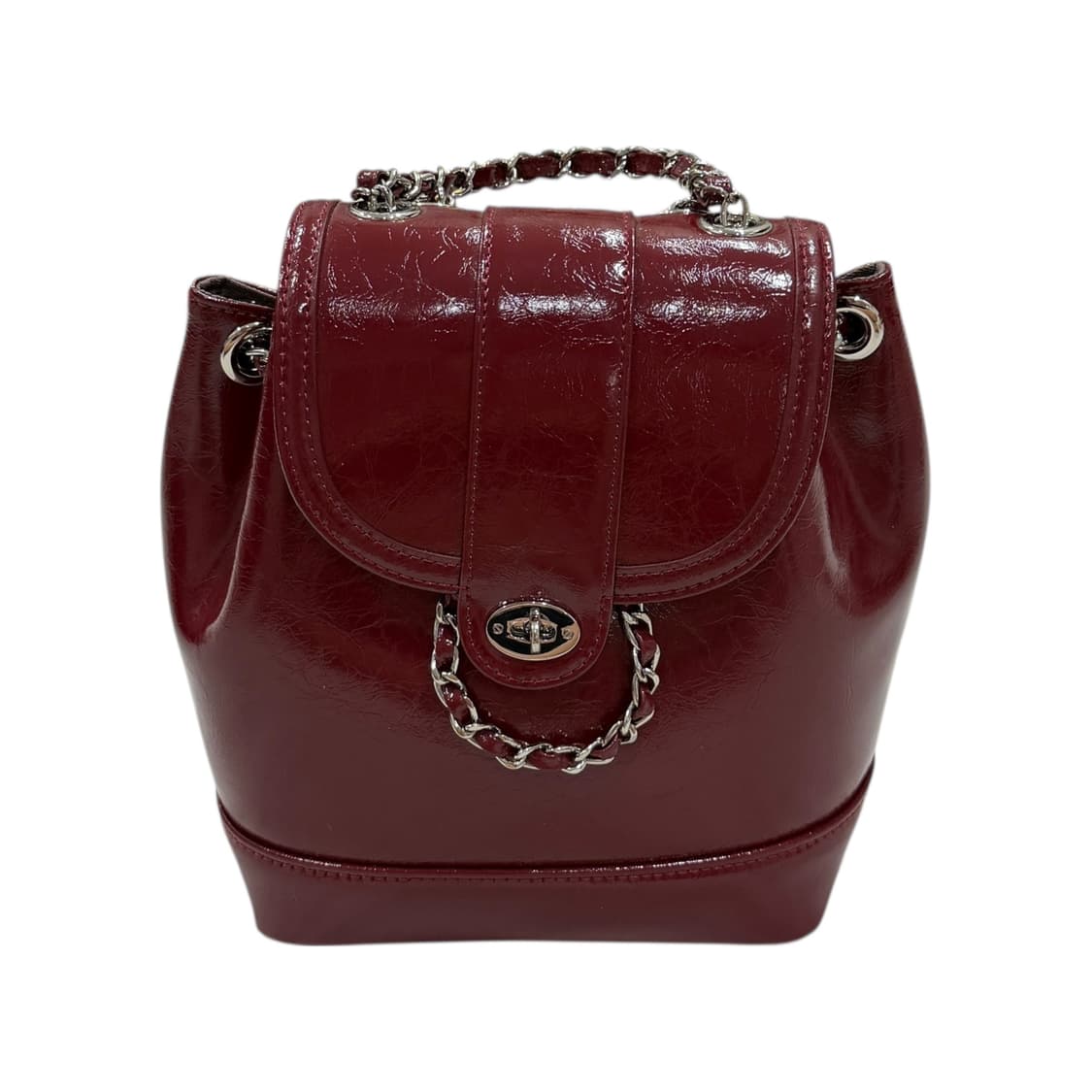 카디널 레드 하우아백 버건디 레드 백팩 가방 상품이미지2