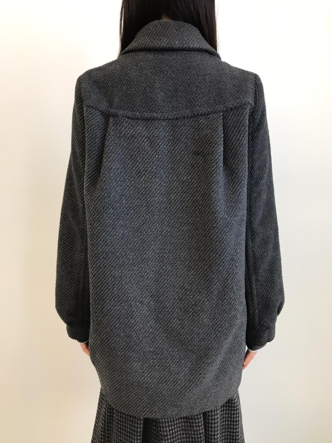 Lowrys Farm Charcoal Grey Textured Coat 상품이미지2