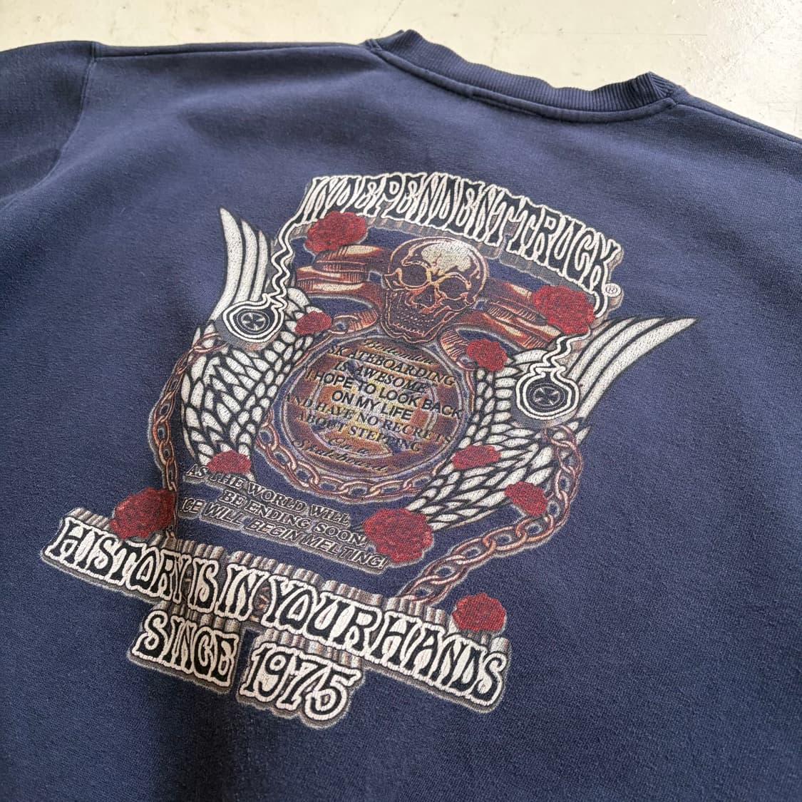 90s 인디펜던트 트럭 빈티지 스웻셔츠 M 상품이미지9