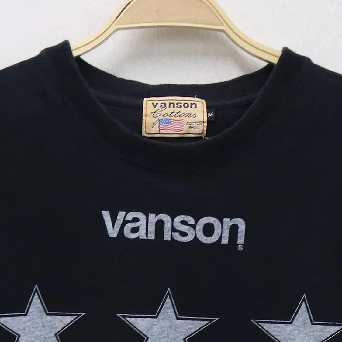 밴슨 레더 로고 반팔 티셔츠 55665 상품이미지3