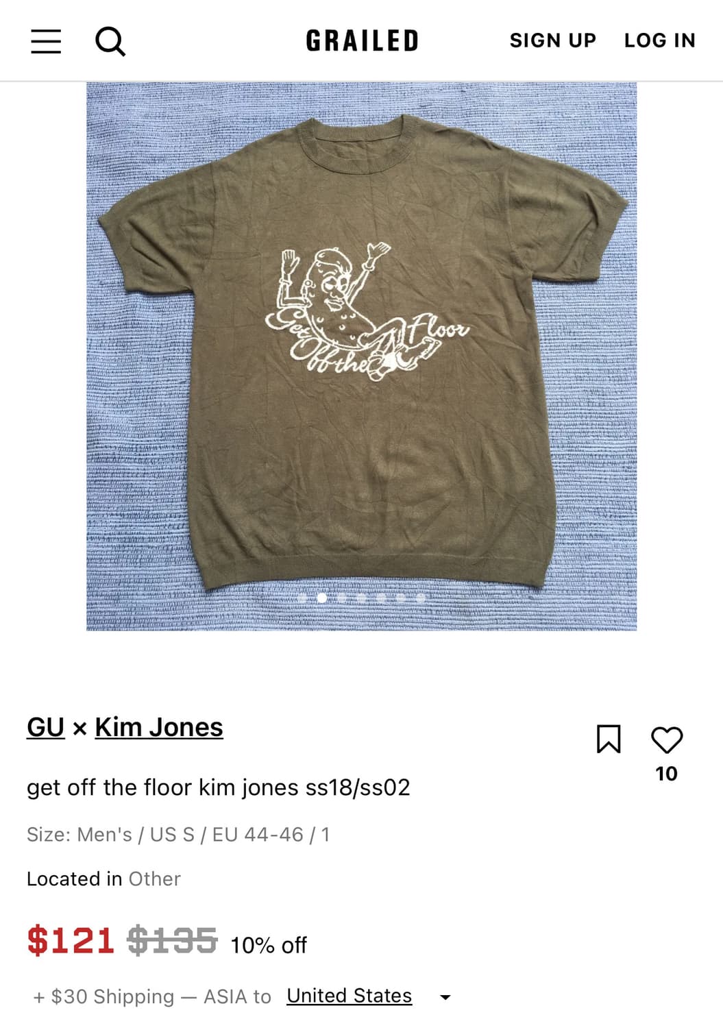 킴존스 지유 콜렉션 스웨터 Kim Jones x GU Collection 상품이미지2