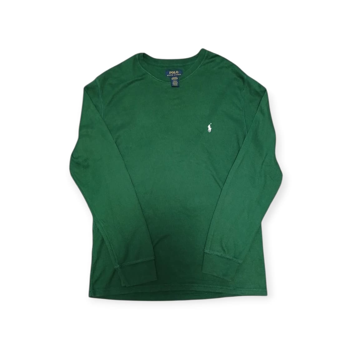 폴로 그린 와플 롱슬리브  상품이미지1