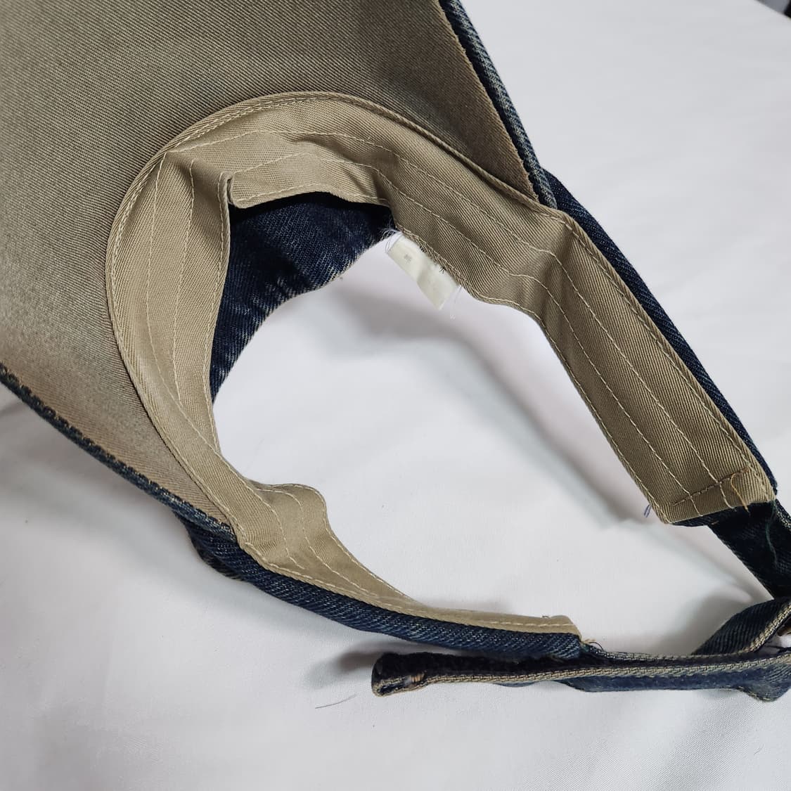 H931 [F] 76 빈티지 청 썬캡 바이저 모자 상품이미지5