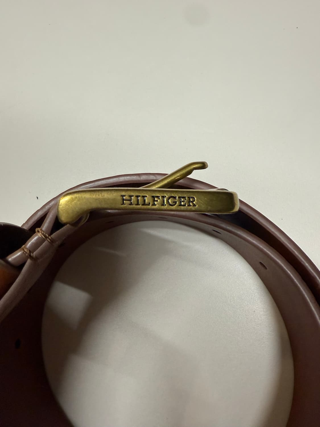 타미힐피거 브라운 벨트 34사이즈 새제품 상품이미지3