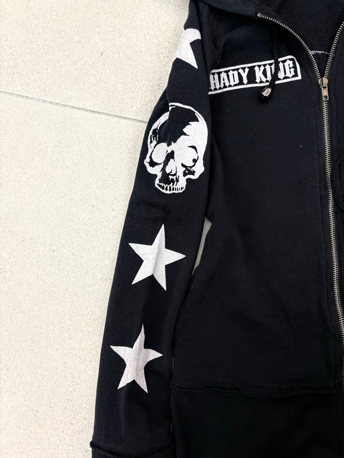 Sky bomber 레오파드 스컬 후드집업 상품이미지6