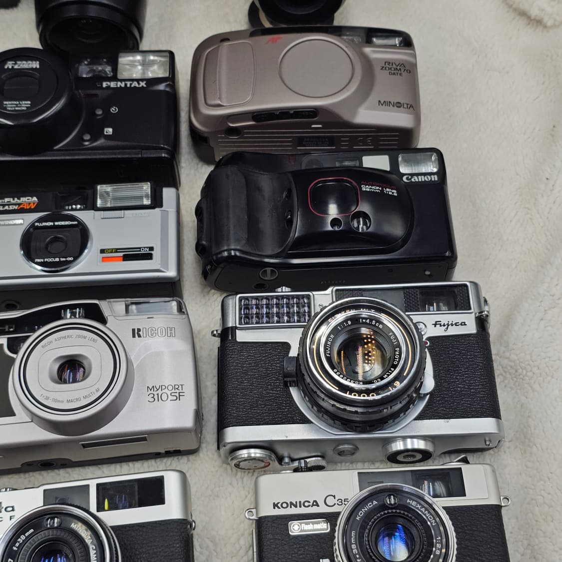 빈티지 클래식 필름카메라 일괄 필카 수리용 소장용 인테리어 장식용  상품이미지5