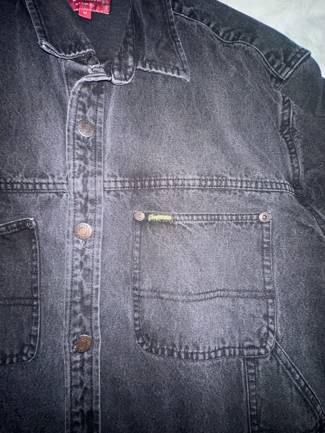 슈프림 데님 페인터셔츠 Supreme denim painter (M) 상품이미지2