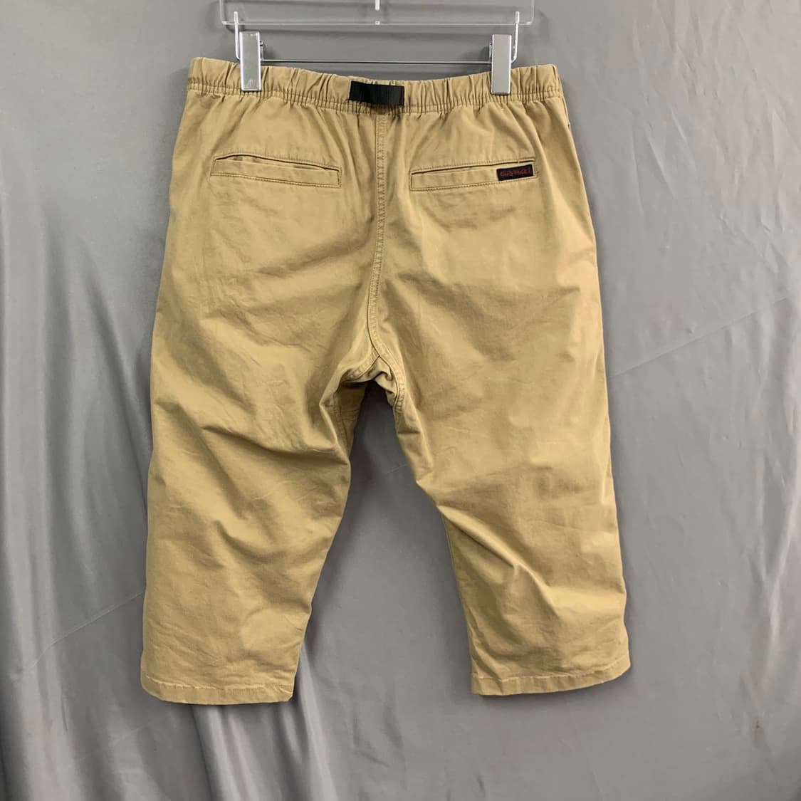 M 그라미치 미들컷 숏츠 7부 베이지 반바지 상품이미지2