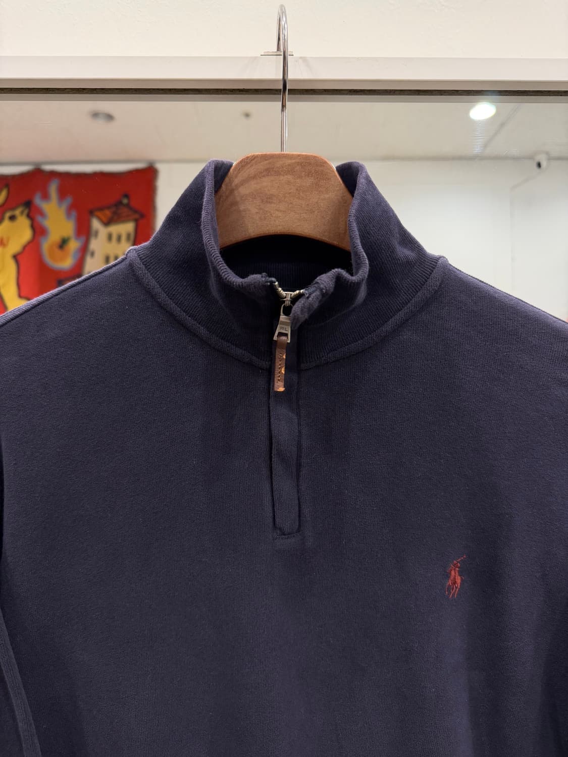 Polo ralph lauren 폴로 랄프로렌 하프넥 쿼터 집업 니트 상품이미지3