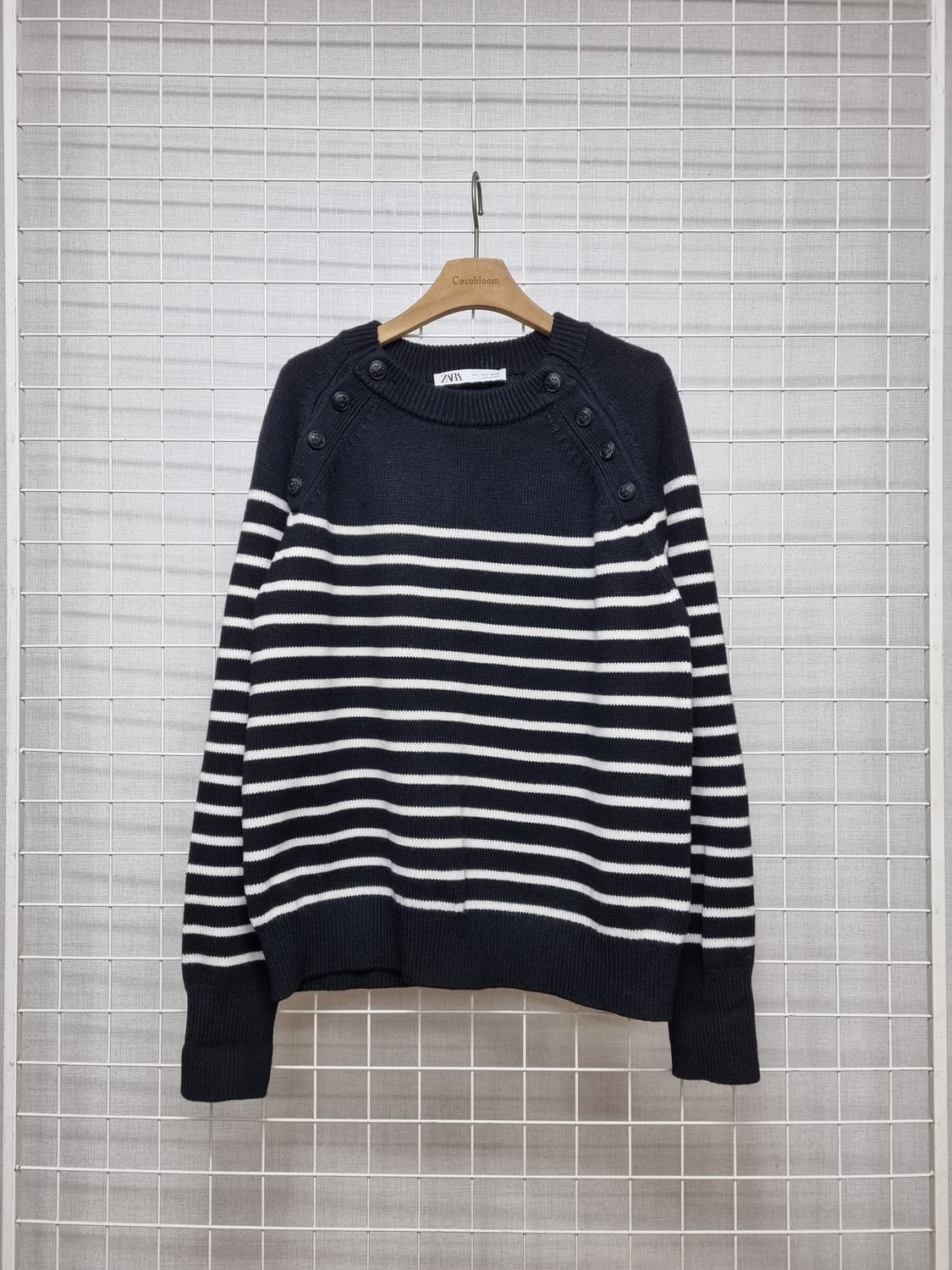 자라 니트 (블랙) 새상품급 상품이미지1