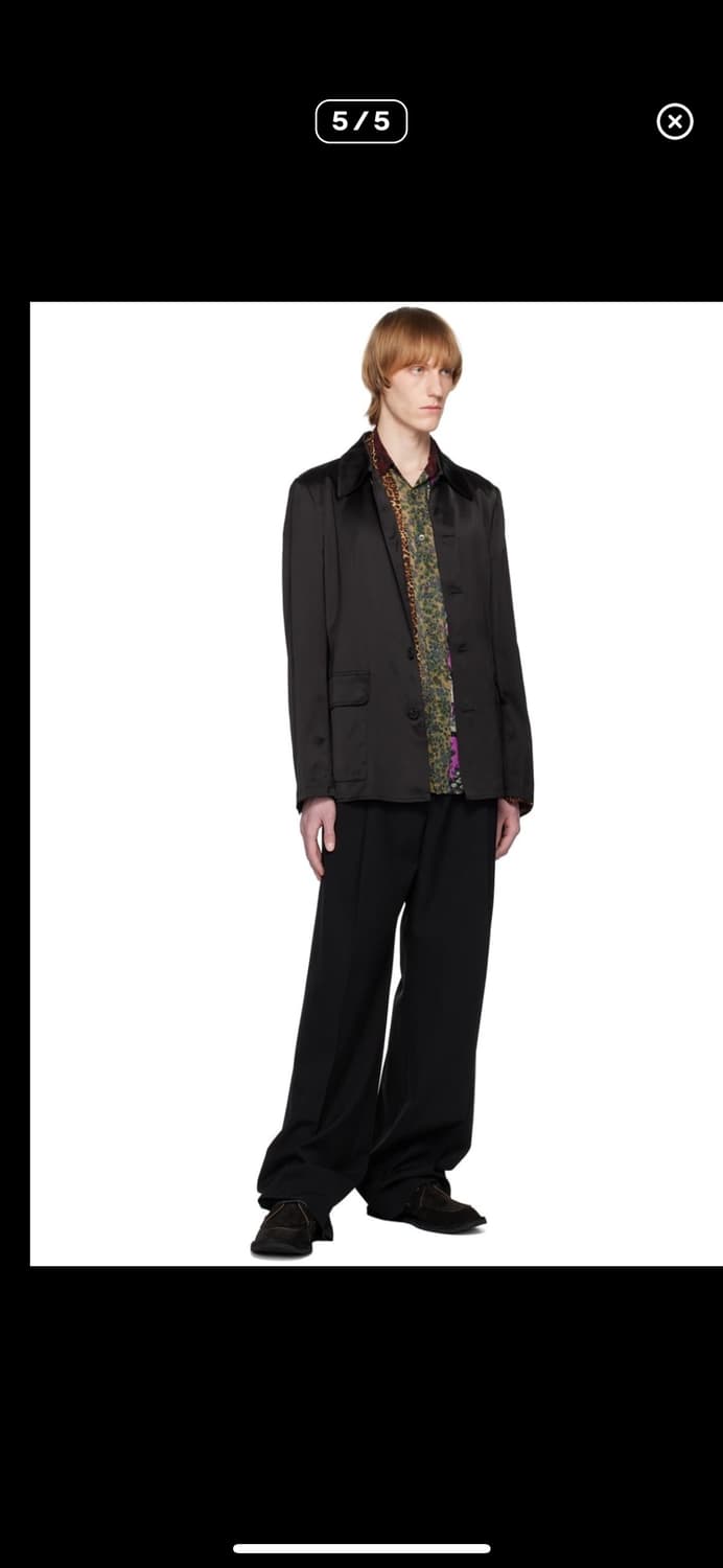 드리스반노튼 surede flat bote shoes black 275 상품이미지5