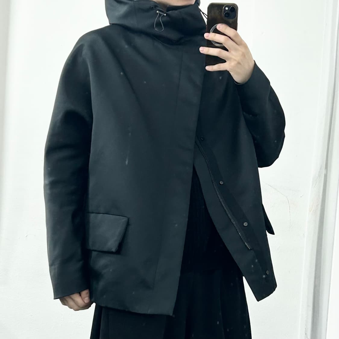 아크네 스튜디오 이스터 후드 쉘 파카 상품이미지2