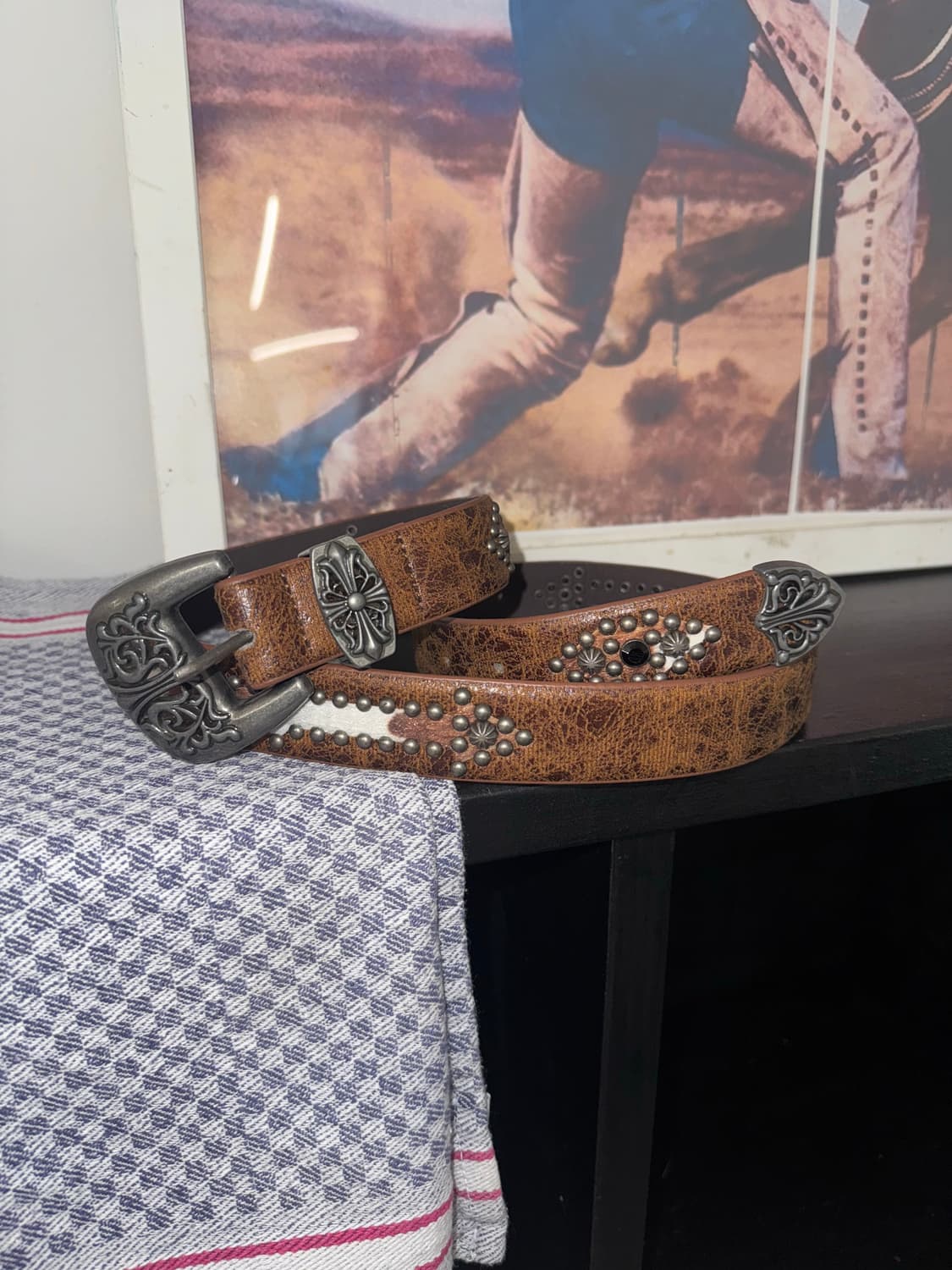 핸드메이드 웨스턴 벨트 상품이미지1