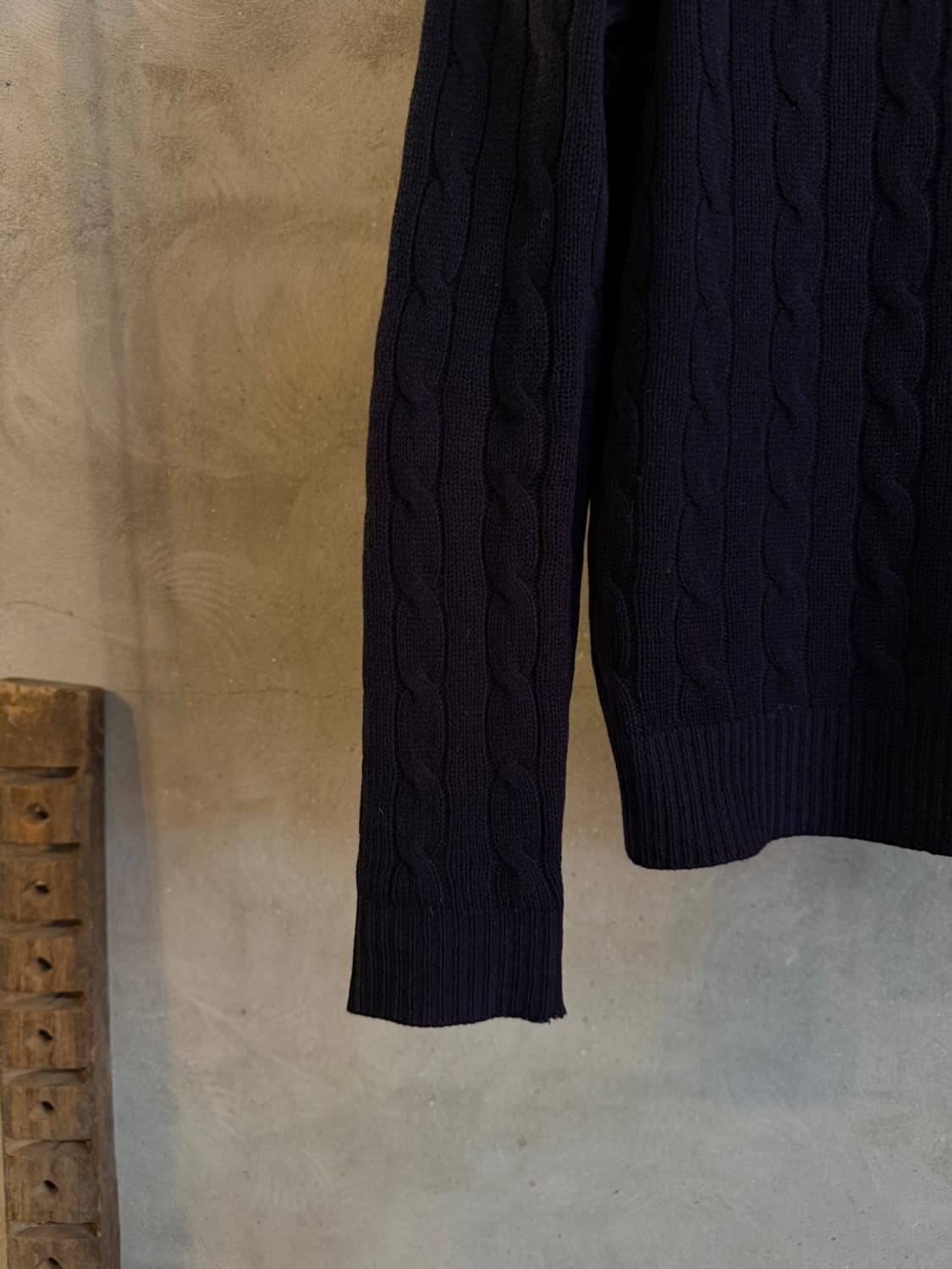 폴로 랄프로렌 캐시미어 케이블 니트 44 상품이미지4