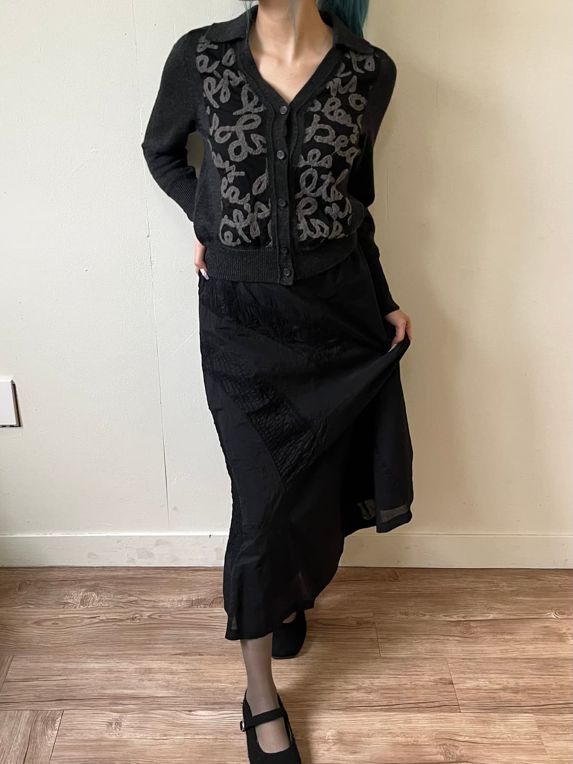 CORDIER 베스트 아트 가디건 상품이미지6