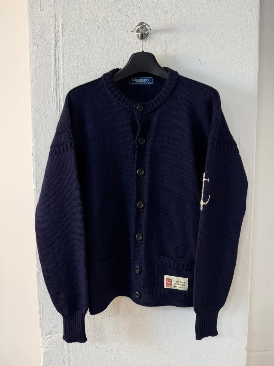 건지 울른스 피셔맨 홀가먼트 가디건  상품이미지2