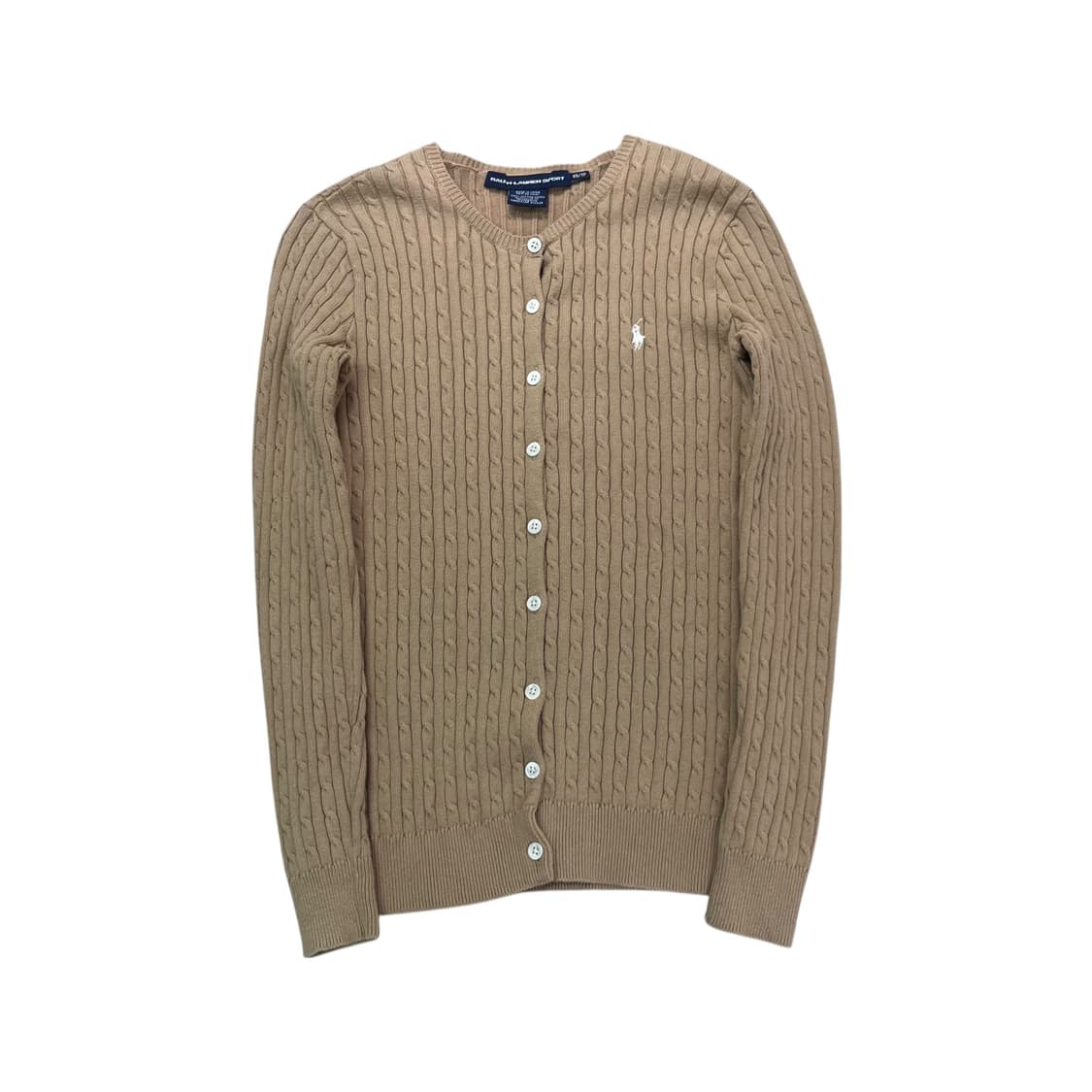 W 95 폴로 랄프로렌 스포츠 꽈배기 가디건 상품이미지2