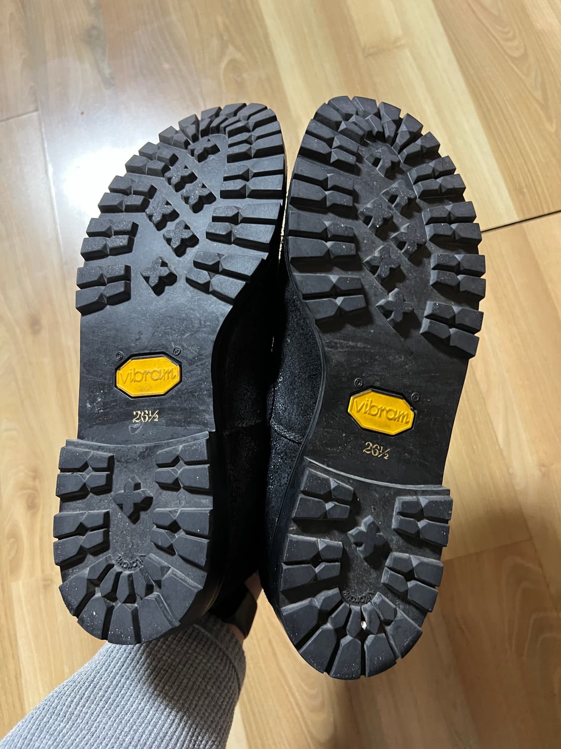 꼼데가르송 옴므 번아웃 빈티지 6홀 부츠 판매 상품이미지4