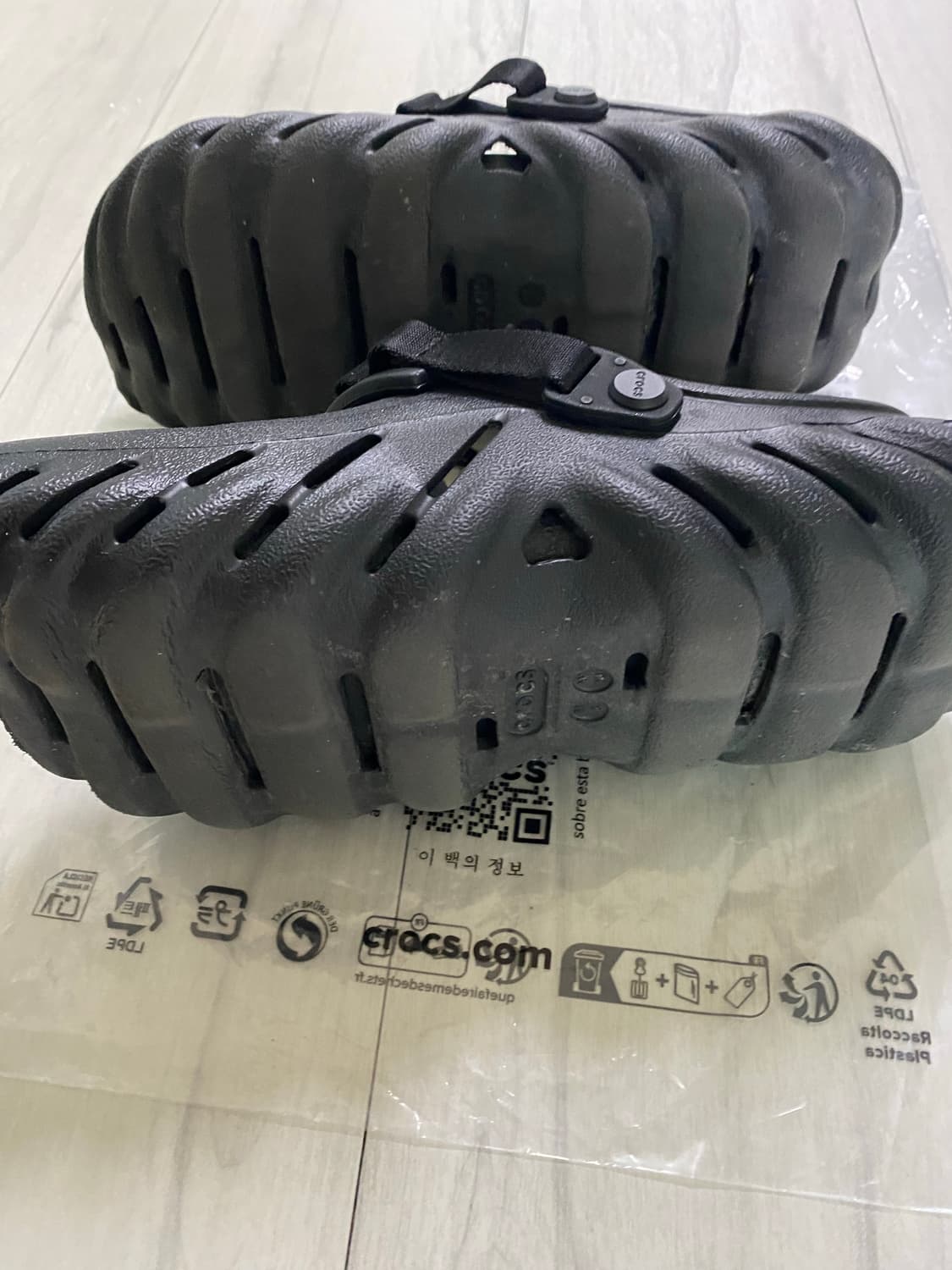 크록스 에코 클로그 블랙 265 사이즈 상품이미지2