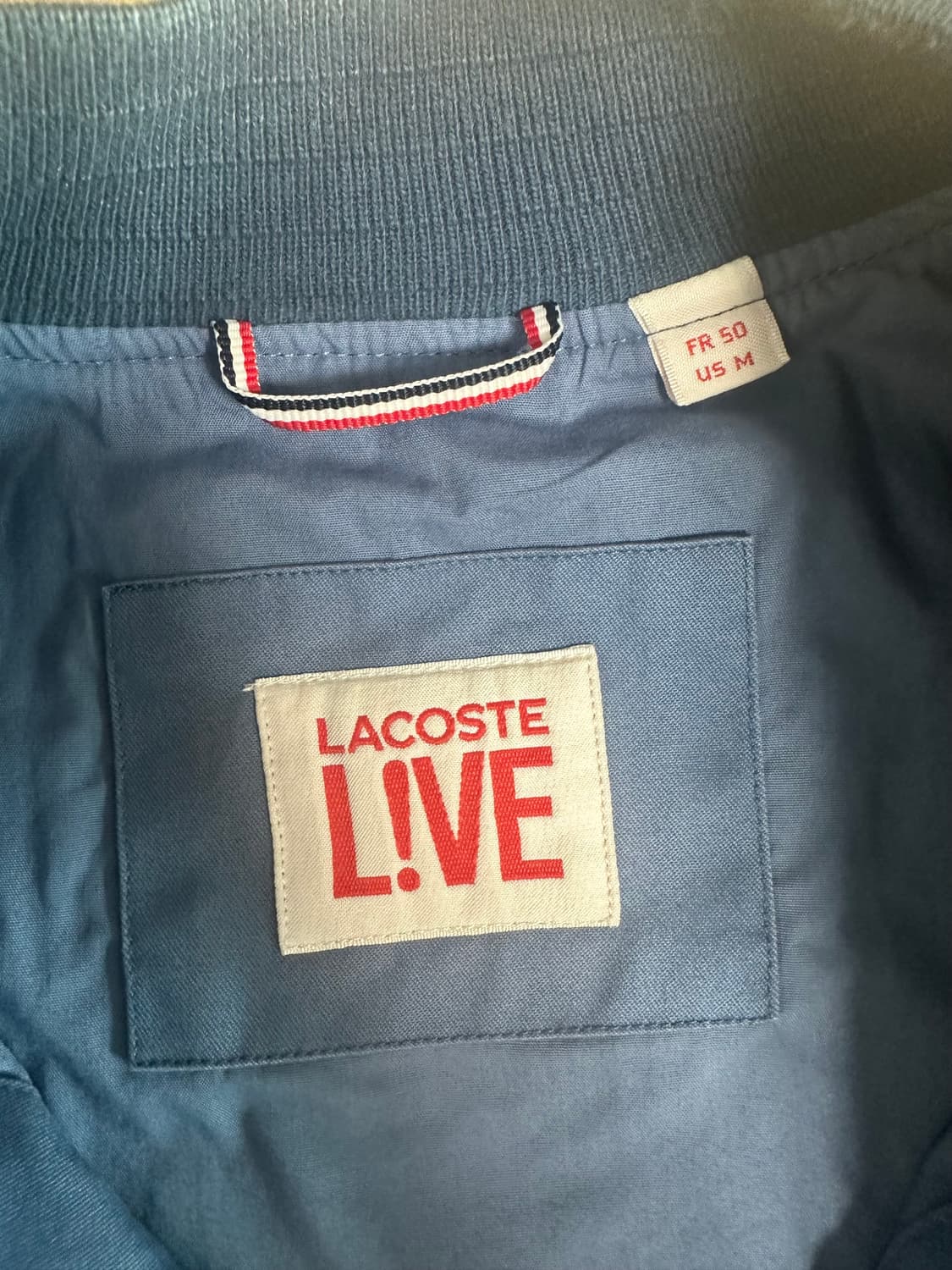 라코스테 트윌 캐주얼 점퍼 (블루) 상품이미지3