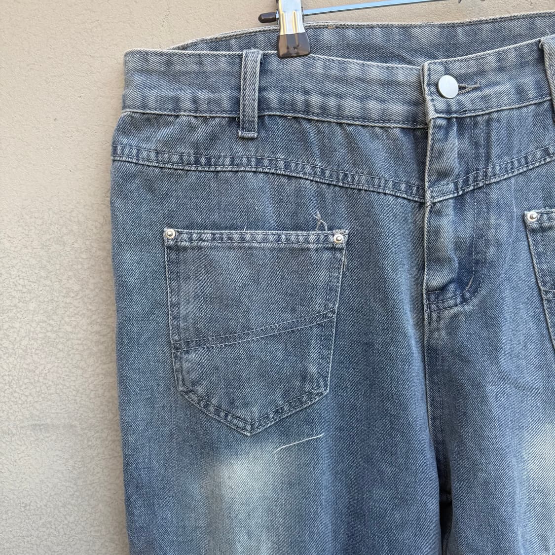Layered Double-Knee Distressed Denim 상품이미지2