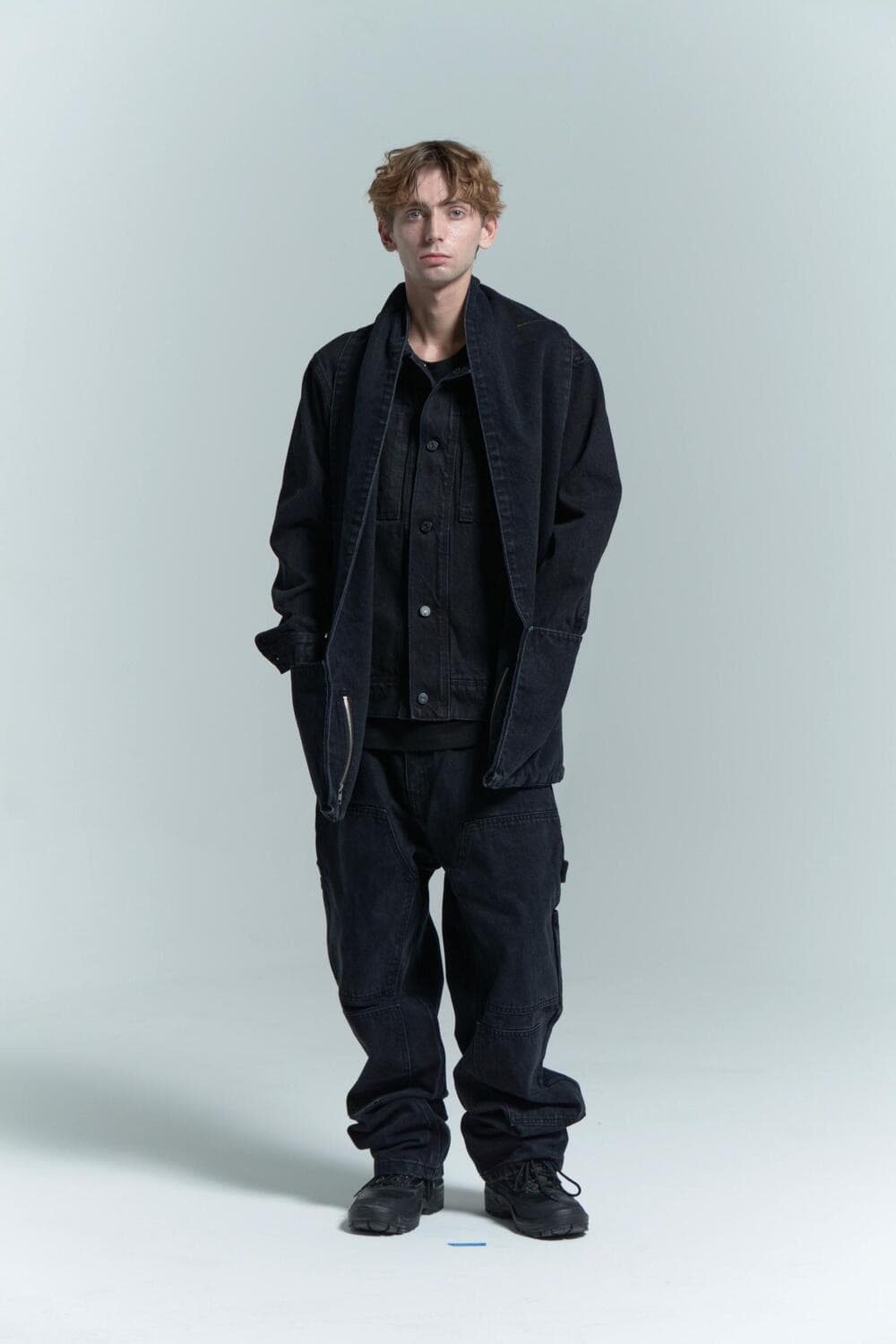 MPa DENIM MUFFLER (BLACK) 상품이미지9