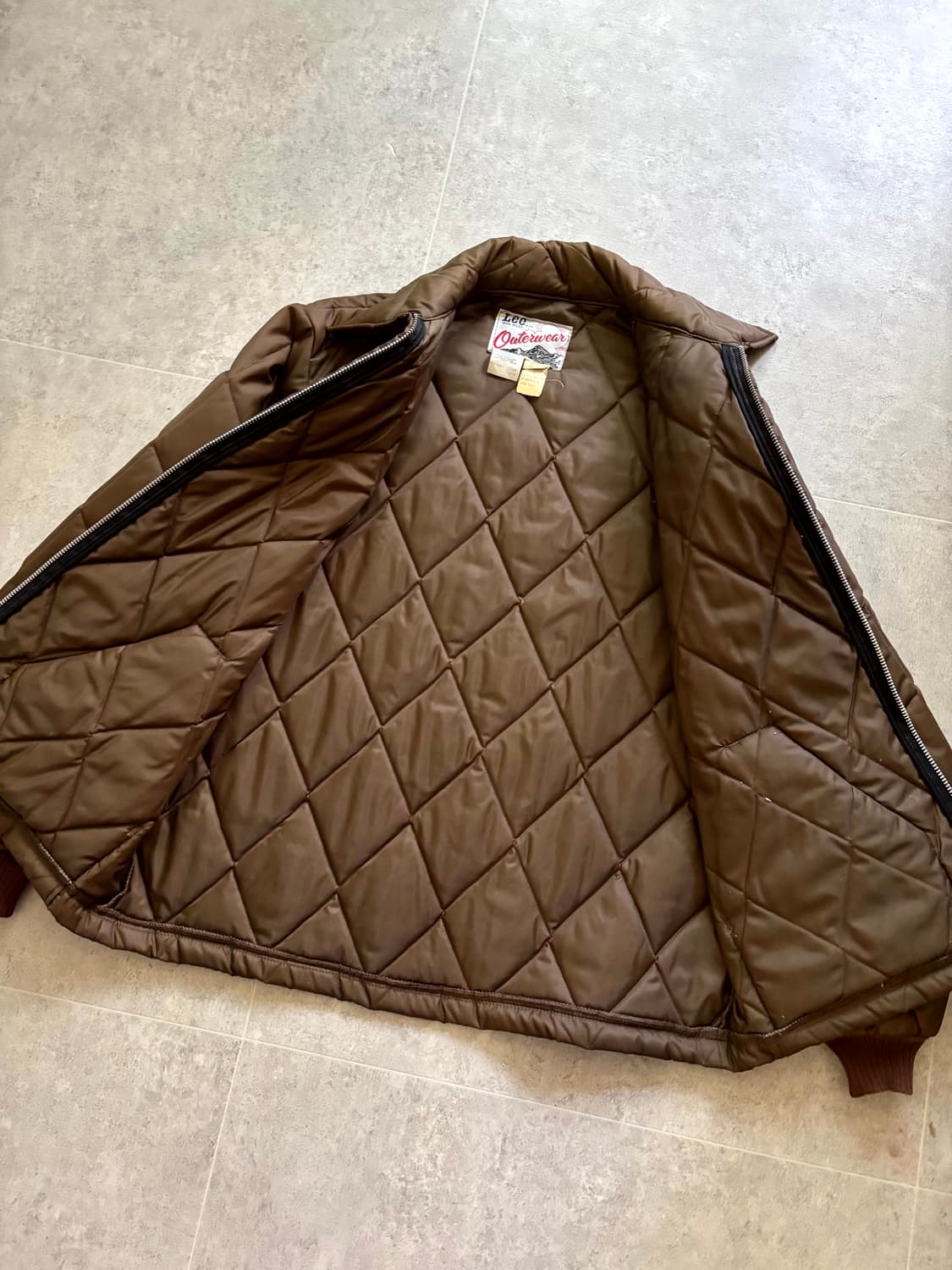 70's Lee Outwear 퀼팅 자켓 M(100~105) 상품이미지7