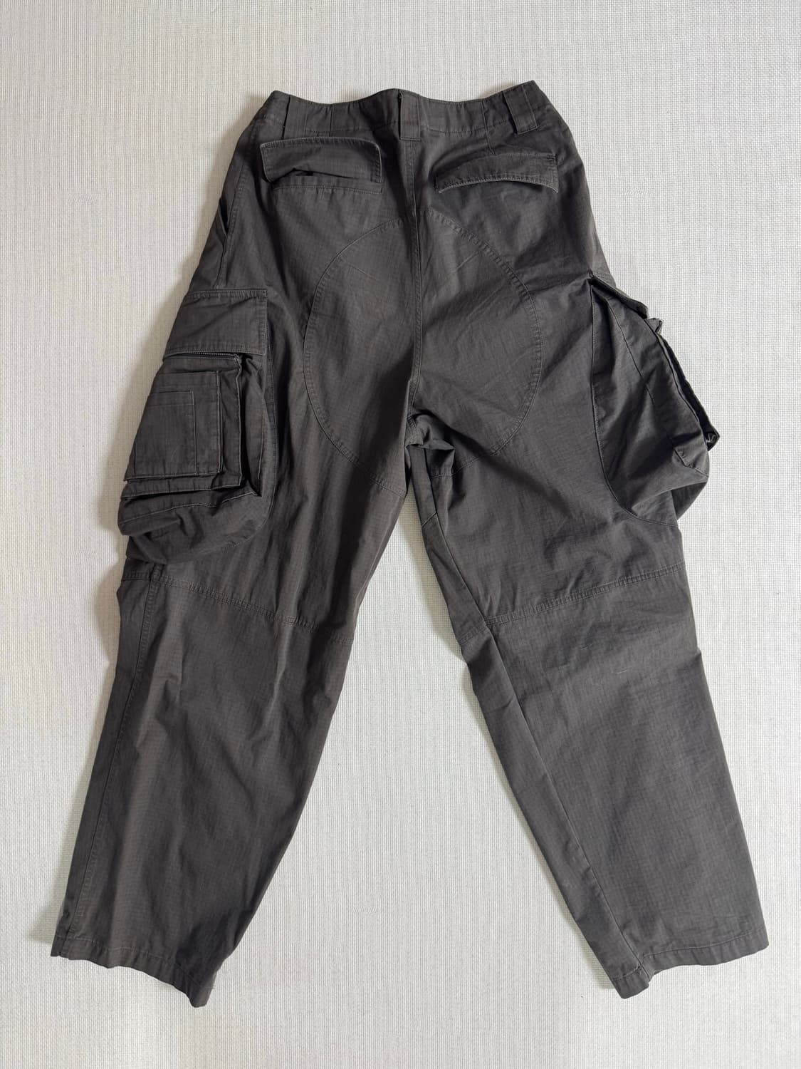 그레일즈 오발 라지핏 카고 팬츠 그레이 2사이즈 상품이미지5