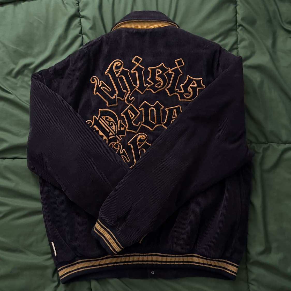 디스이즈네버댓 Fortuna 코듀로이 바시티 자켓 상품이미지3