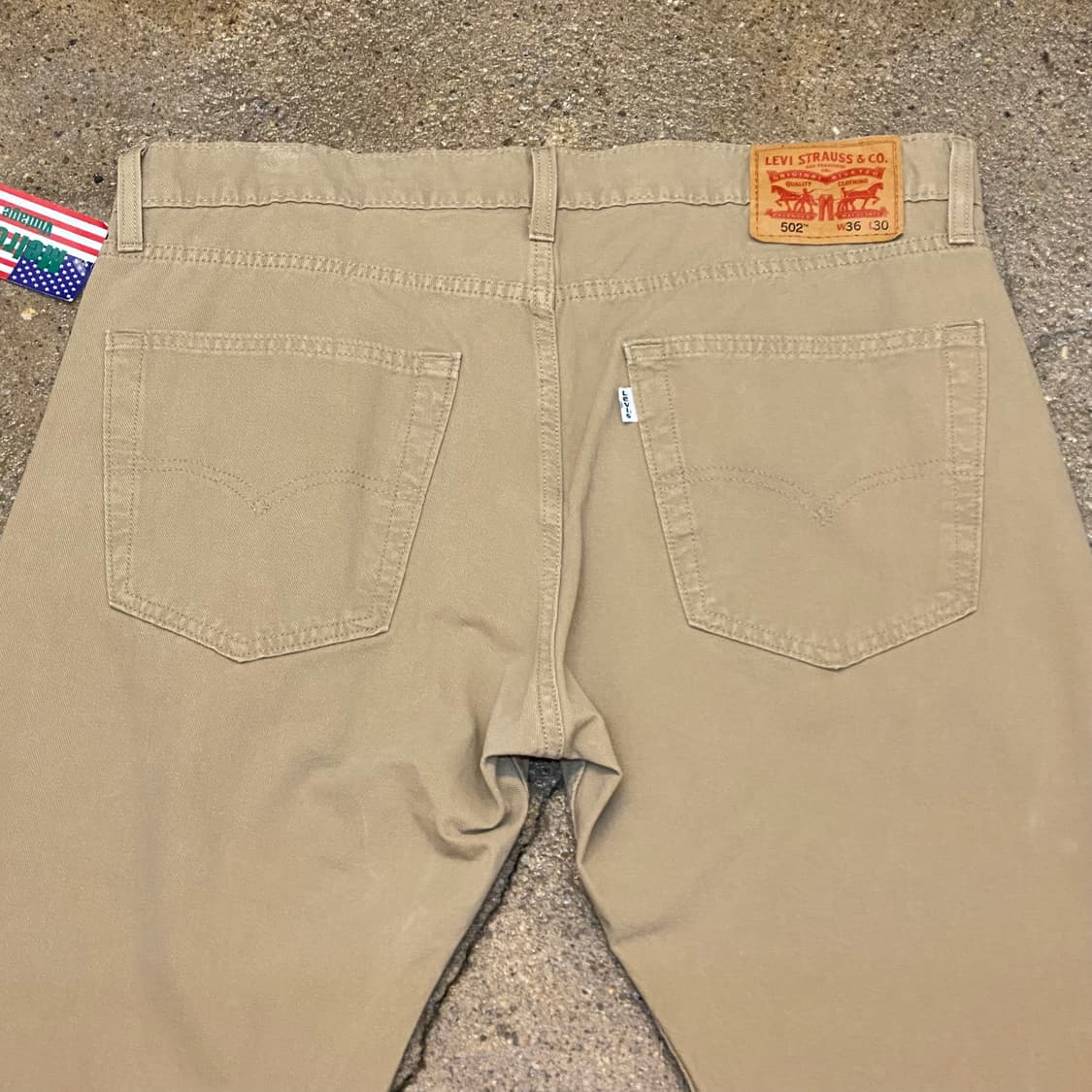 빈티지 리바이스 502 베이지진 청바지 상품이미지9