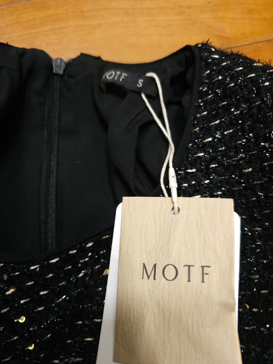 새상품)MOTF 트위드 미니 원피스 상품이미지6