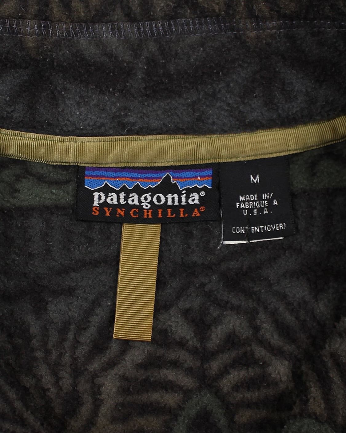 1997 USA 파타고니아 유칼립투스 신칠라 스냅티 풀오버 빈티지 미국제 상품이미지5